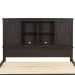 Thornwood Hills - King Bookcase Headboard - Dark Brown