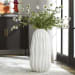 Merritt - Floor Vase - White
