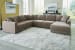 Raeanna - Storm - 6-Piece Sectional With Raf Corner Chaise