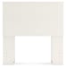 Aprilyn - White - Twin Bookcase Headboard