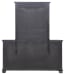 Saddle Creek - Dresser With Mirror - Timber Brown
