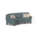 Westside - Fabric Conversation Sofa, Accent Pillows Included