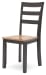 Gesthaven - Dining Room Side Chair (Set of 2) - Natural / Brown