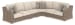 Beachcroft - Beige - 4 Pc. - Sectional Lounge
