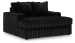 Midnight-Madness - Onyx - 4 Pc. - 2-Piece Sectional Sofa With Raf Corner Chaise, Chaise, Ottoman