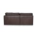 Thurlow - U Shaped Modular Armless Sectional  -  Espresso Brown