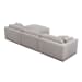 Rue - Lounge Modular Sectional - Flecked Gray