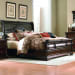 Arbor Place - 3 Piece Bedroom Set (Queen Sleigh Bed, Dresser & Mirror) - Dark Brown