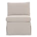 Fable - Slipcover Dining Slipper Chair - Beige