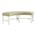 Park Creek - 6 Piece Round Dining Set-Table, Four Side Chairs, And Bench - Cottage White Finish