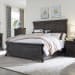 Bellamy - Complete Queen Panel Bed - Peppercorn