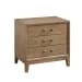 Arlington - 3 Drawer Nightstand - Dark Brown
