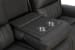 Pierce - Power Sofa With Power Recline, Power Headrest (Drop Down Table With Two Cup Holders), Zero Gravity, Lumbar - Dark Gray
