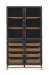 Lindon - Two Tone Dining Cabinet - Dark Brown