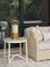 Sand Dune - Round End Table - Gray