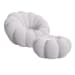 Bubble - Swivel Chair And Ottoman - Gray