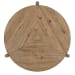 Vineyard Row - 44" Round Cocktail Table - Light Brown