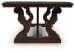Maylee - Dark Brown - Rectangular Cocktail Table