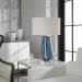 Pescara - Glass Lamp - Teal-Gray