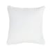 Prism - 22" x 22" Mance Pillow - Ivory/White