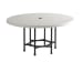 Pavlova - Round Dining Table - White