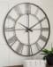 Paquita - Antique Silver - Wall Clock