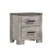 Millers Cove - Full 3 Piece Bedroom Set With 2 Nightstands - Gray