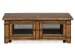 Chesterfield - Lift Top Storage Caster Cocktail Table With 2 End Tables - Farmhouse Timber