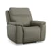 Sawyer - Power Recliner With Power Headrest & Lumbar - Gray