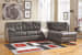 Alliston - Gray - Sectional with Chaise
