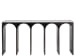 New Modern - Moda Console Table - Black