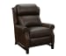 Thornfield - Recliner - Push Thru Arm - Dark Brown