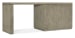 Linville Falls - 72" Desk With Open Desk Cabinet - Gray