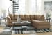 Darcy - Mocha - Left Arm Facing Sofa, Right Arm Facing Corner Chaise Sectional