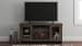 Arlenbry - Gray - LG TV Stand With Faux Firebrick Fireplace Insert