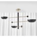 Swinger - 3 Light Pendant - Black