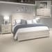 New Haven - 4 Piece Bedroom Set (King Panel Bed, Dresser & Mirror, Night Stand) - White