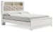 Altyra - Queen Panel Bookcase Bed - White