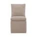 Accent Dining - Accent Dining Chair With Casters - Wicker