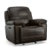 Fenwick - Power Gliding Recliner With Power Headrest - Dark Chocolate