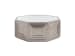 Ariana - Rochelle Octagonal Cocktail Table - Gray
