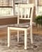Whitesburg - White - 6 Pc. - Dining Room Table, 4 Side Chairs, Bench
