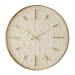 Stone Serenity - Wall Clock - Light Brown