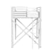Talia - Full Loft Bunk And Ladder - White
