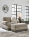Einsgrove - Sandstone - 2 Pc. - Chair And A Half With Ottoman