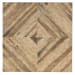 Commerce And Market - Saint Armand Square Cocktail Table - Dark Brown