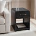 Clanden - Rectangular End Table - Black