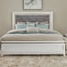 Reflections - Queen Upholstered Bed - White