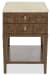 Melange - Penelope Chairside Table - Brown