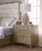 Sonnet - Three-Drawer Nightstand - Dark Gray